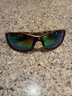 Suncloud Hull Matte Tortoise + Polarized Green Mirror Lens